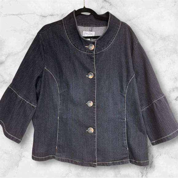 Live a Little Jackets & Blazers - Live A Little plus size denim jacket sz 2x , 014